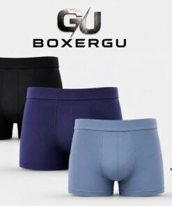 (COMBO 5) Quần Boxer Nam M210 Thun Lạnh Cao Cấp, Thấm Hút Kháng Khuẩn Tốt | Quần Sịp Đùi BoxerGu